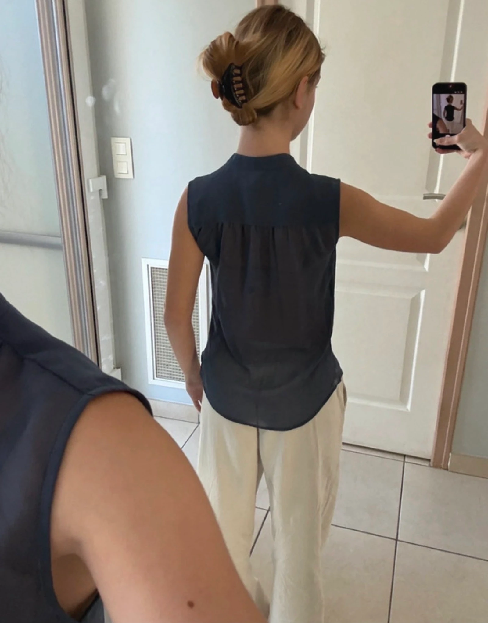 Blusa transparente feminina PP – photo 2
